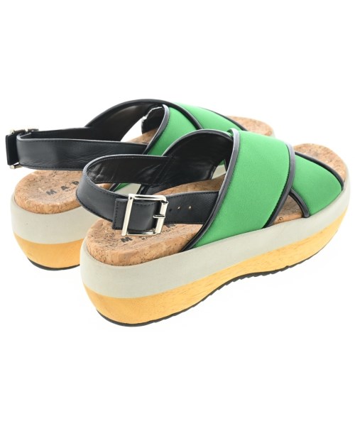 MARNI（マルニ）サンダル 緑 サイズ:EU37(23.5cm位) レディース/2200612503359
