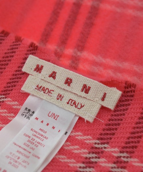 MARNI（マルニ）マフラー ピンク サイズ:- レディース/2200619282097