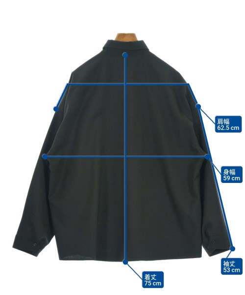 MARNI（マルニ）カジュアルシャツ 黒 サイズ:48(L位) メンズ/2200620214018