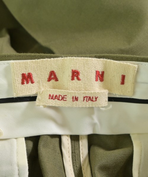 MARNI（マルニ）チノパン カーキ サイズ:38(S位) レディース/2200620951760
