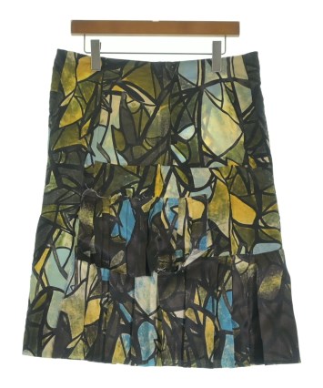 MARNI（マルニ）ひざ丈スカート 黒 サイズ:42(M位) レディース