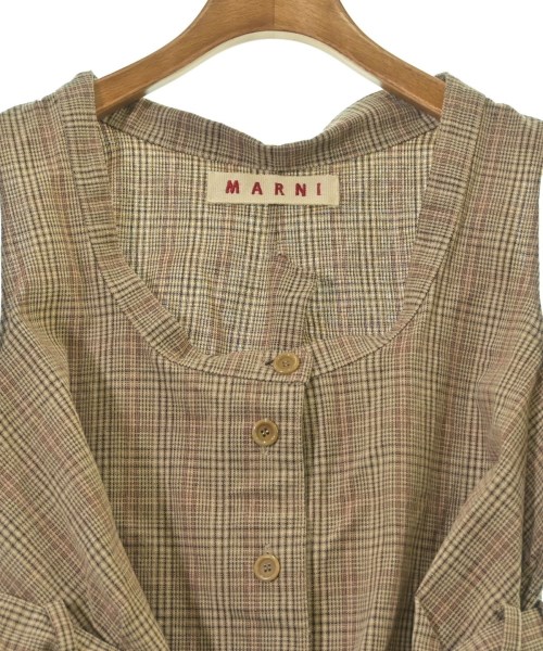 MARNI（マルニ）ベスト 茶 サイズ:40(M位) レディース/2200603368226