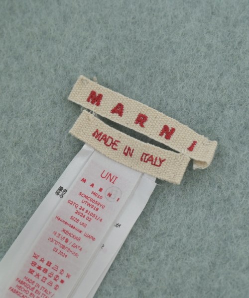 MARNI（マルニ）マフラー 青 サイズ:- レディース/2200605938083