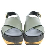 MARNI（マルニ）サンダル 緑 サイズ:EU36(22.5cm位) レディース/2200606766364
