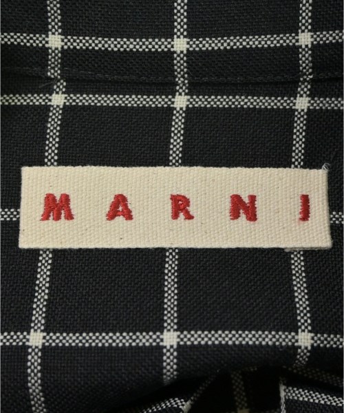 MARNI（マルニ）カジュアルシャツ 黒 サイズ:48(L位) メンズ/2200608094045