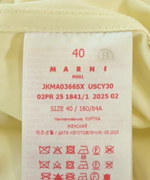 MARNI（マルニ）モッズコート 白 サイズ:40(M位) レディース/2200673058010