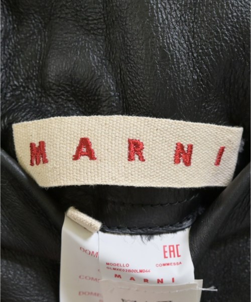 MARNI（マルニ）ムートンコート 黒 サイズ:36(XS位) レディース/2200670358038