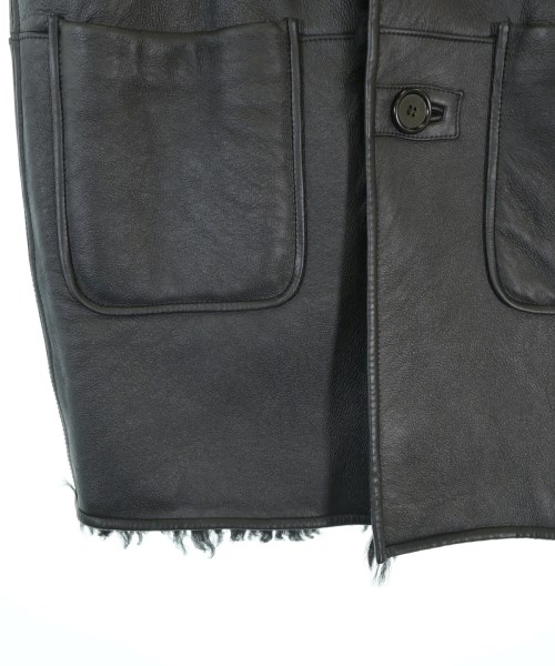 MARNI（マルニ）ムートンコート 黒 サイズ:36(XS位) レディース/2200670358038