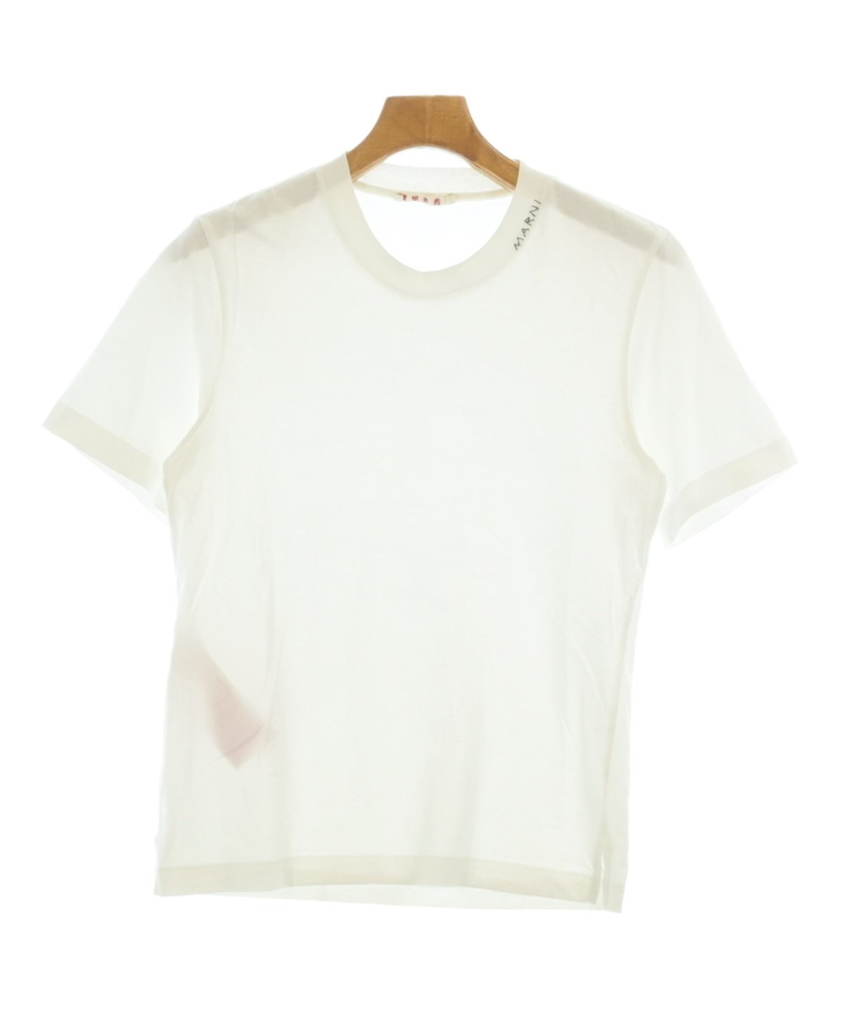 MARNI マルニ Tシャツ・カットソー XS 白 【古着】【中古】【送料無料】 MARNI - MARNI マルニ Tシャツ・カットソー XS 白 【古着】【中古