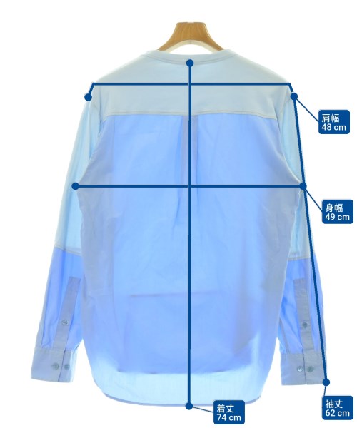 MARNI（マルニ）Tシャツ・カットソー 青 サイズ:44(S位) メンズ/2200674154087