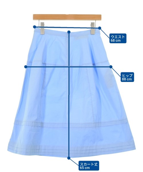 MARNI（マルニ）ひざ丈スカート 青 サイズ:40(M位) レディース/2200674588127