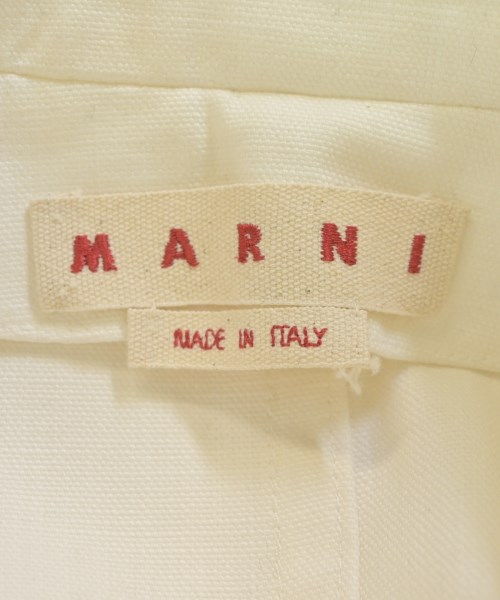 MARNI（マルニ）カジュアルジャケット 白 サイズ:42(M位) レディース/2200674588202