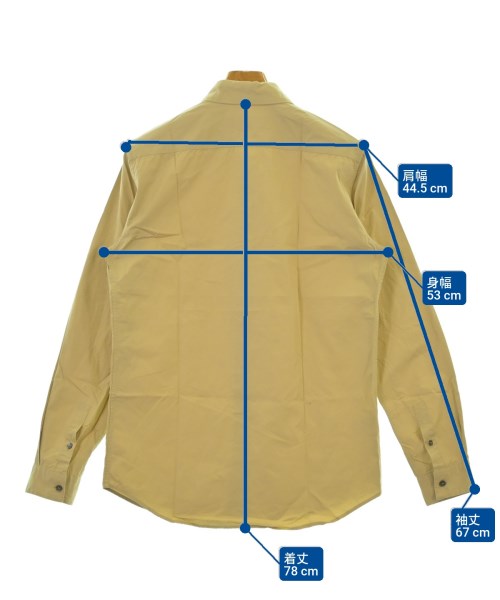 MARNI（マルニ）カジュアルシャツ ベージュ サイズ:44(S位) メンズ/2200675084086