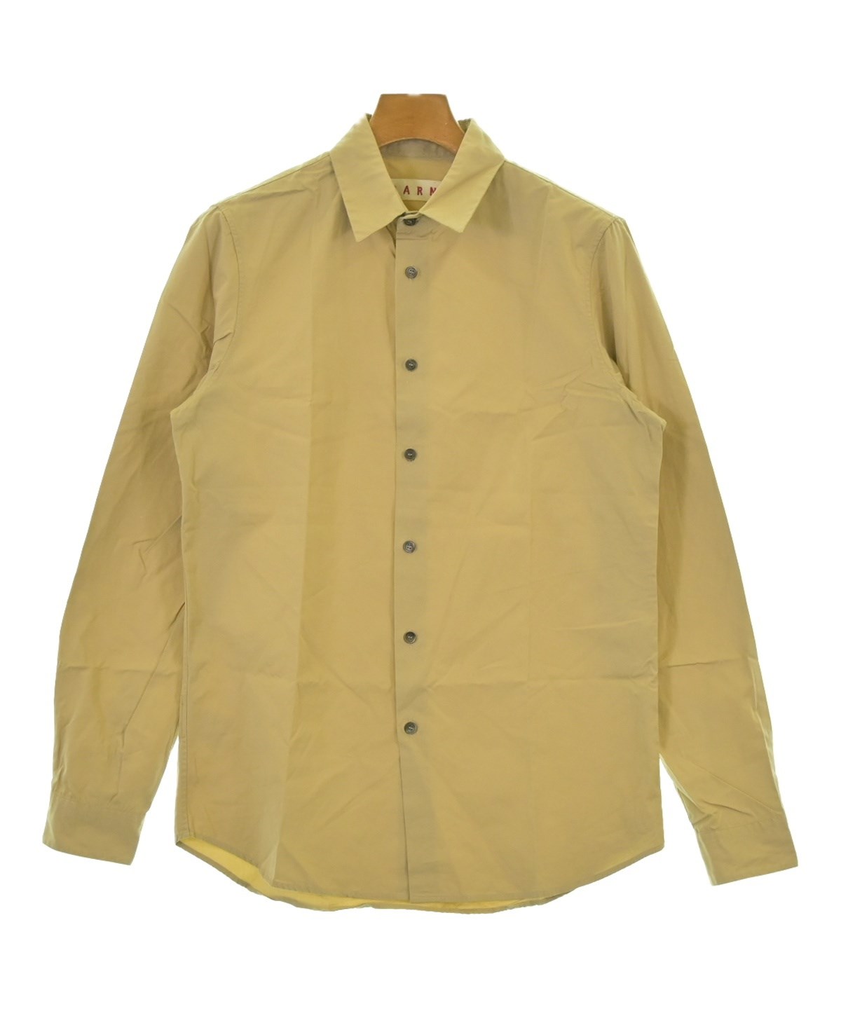MARNI 長袖シャツ ベージュ サイズ44 MARNI（マルニ）カジュアルシャツ ベージュ サイズ:44(S位) メンズ