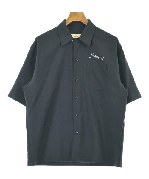MARNI(マルニ)カジュアルシャツ 紺 サイズ:44(S位)/2200674721487