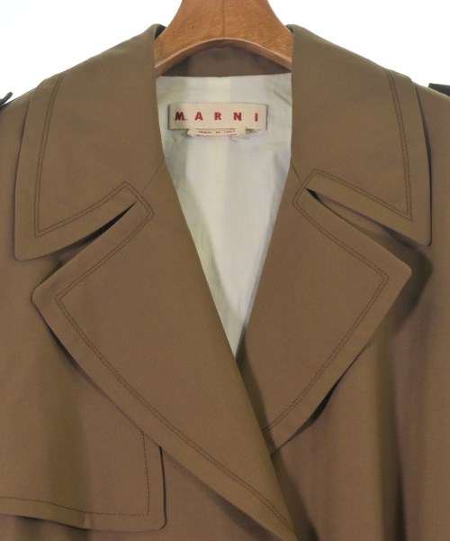 MARNI（マルニ）トレンチコート 茶 サイズ:42(M位) レディース/2200672705281