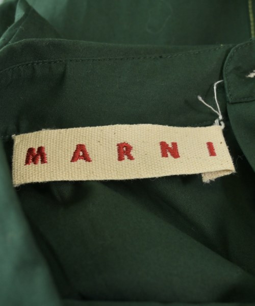 MARNI（マルニ）カジュアルシャツ 緑 サイズ:40(M位) レディース/2200672705595
