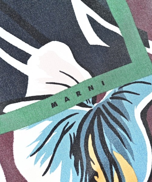 MARNI（マルニ）バンダナ・スカーフ 黒 サイズ:- レディース/2200677515014