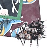 MARNI（マルニ）バンダナ・スカーフ 黒 サイズ:- レディース/2200677515014