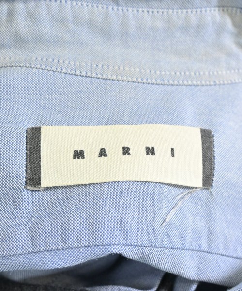 MARNI（マルニ）カジュアルシャツ 青 サイズ:44(S位) メンズ/2200677741185