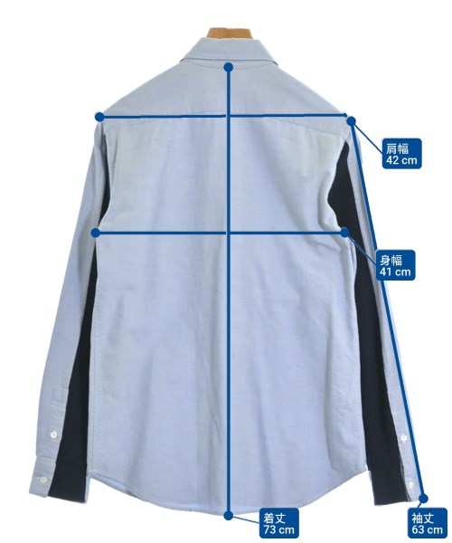 MARNI（マルニ）カジュアルシャツ 青 サイズ:44(S位) メンズ/2200677741185