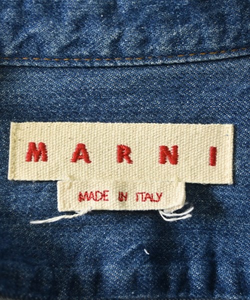 MARNI（マルニ）カジュアルシャツ 青 サイズ:46(M位) メンズ/2200677931029