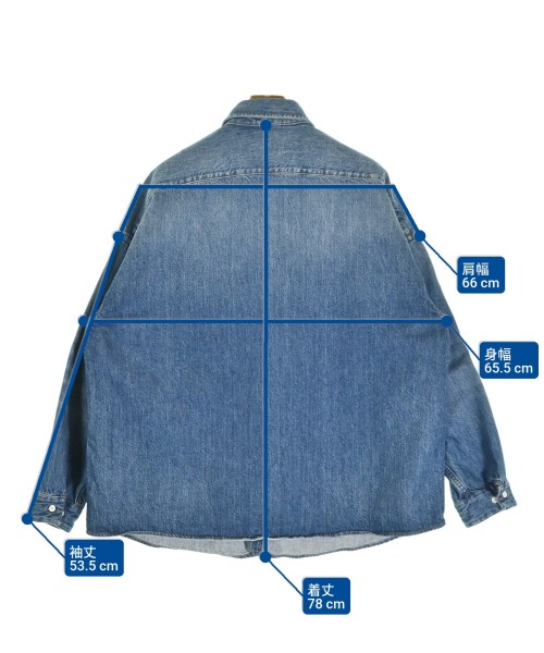 MARNI（マルニ）カジュアルシャツ 青 サイズ:46(M位) メンズ/2200677931029