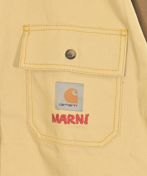 MARNI（マルニ）カジュアルシャツ 茶 サイズ:M メンズ/2200677989020