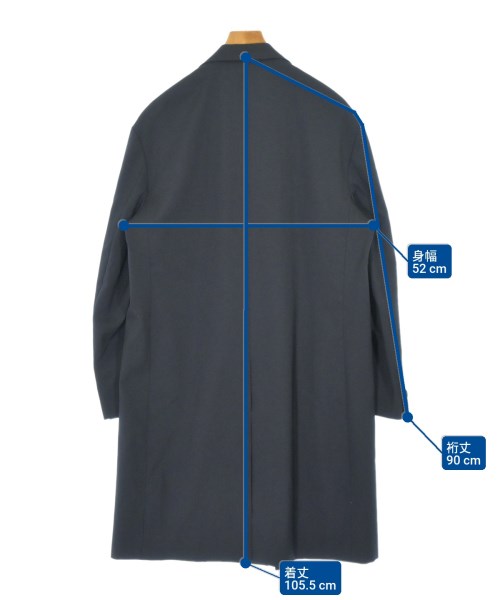 MARNI（マルニ）チェスターコート 紺 サイズ:44(S位) メンズ/2200675242042