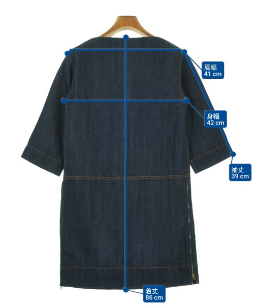 MARNI（マルニ）ワンピース 紺 サイズ:36(XS位) レディース/2200678673072
