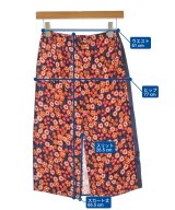 MARNI（マルニ）ひざ丈スカート オレンジ サイズ:36(XS位) レディース/2200673504104
