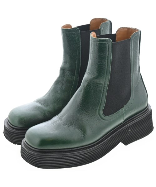 MARNI(マルニ)ブーツ 緑 サイズ:EU37(23.5cm位)/2200679751052