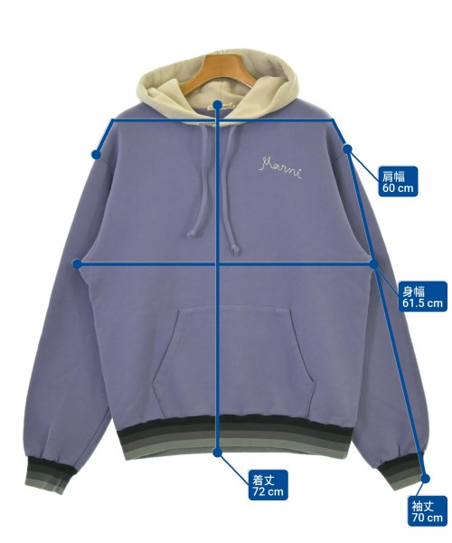 MARNI（マルニ）パーカー 紫 サイズ:44(S位) メンズ/2200675364218