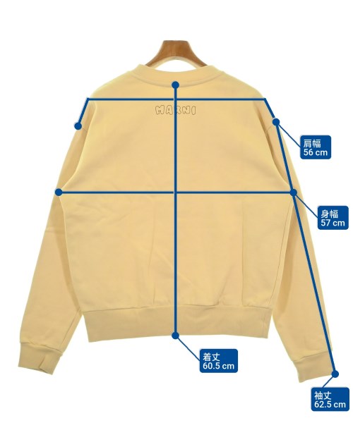 MARNI（マルニ）スウェット ベージュ サイズ:44(S位) メンズ/2200675364232