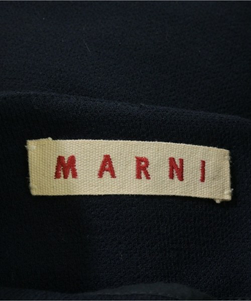 MARNI（マルニ）ひざ丈スカート 紺 サイズ:42(M位) レディース/2200675699068