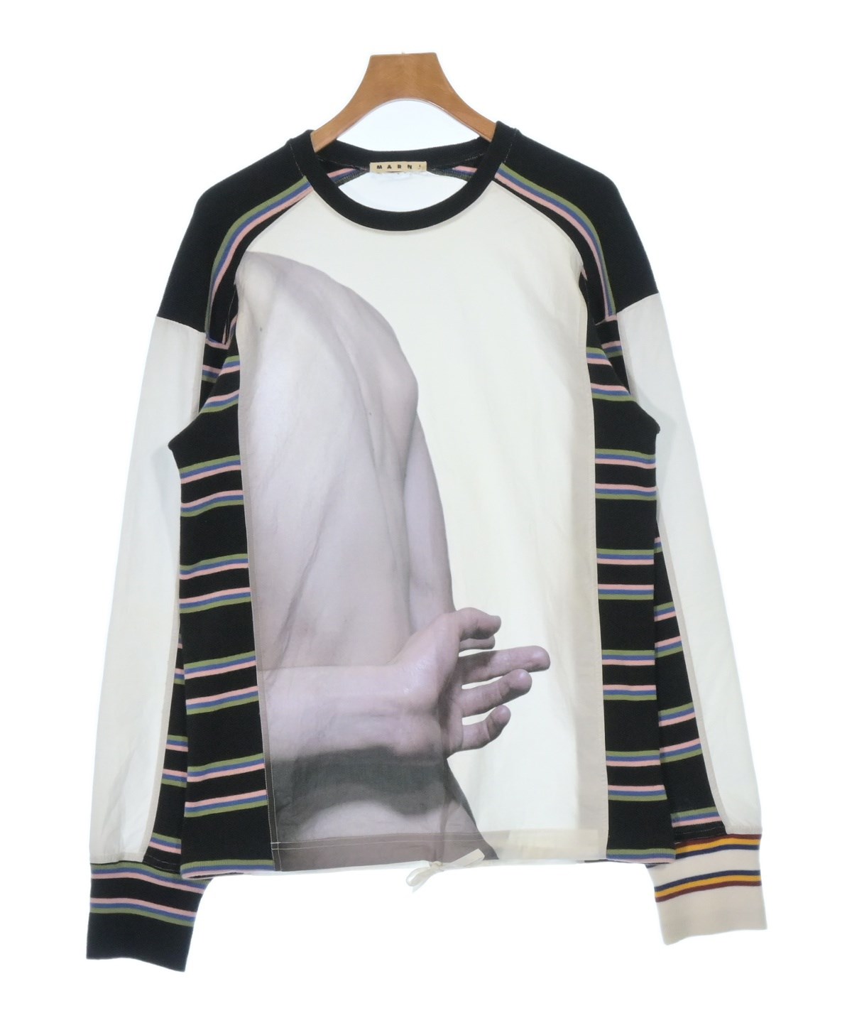 MARNI（マルニ）Tシャツ・カットソー 白 サイズ:50(XL位) メンズ