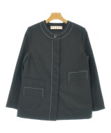 MARNI（マルニ）ノーカラージャケット 黒 サイズ:40(M位) レディース/2200677474038