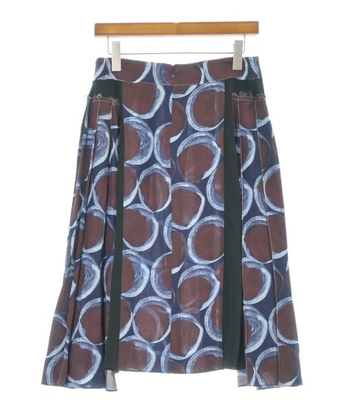 MARNI（マルニ）ロング・マキシ丈スカート 紺 サイズ:38(S位) レディース/2200677474212
