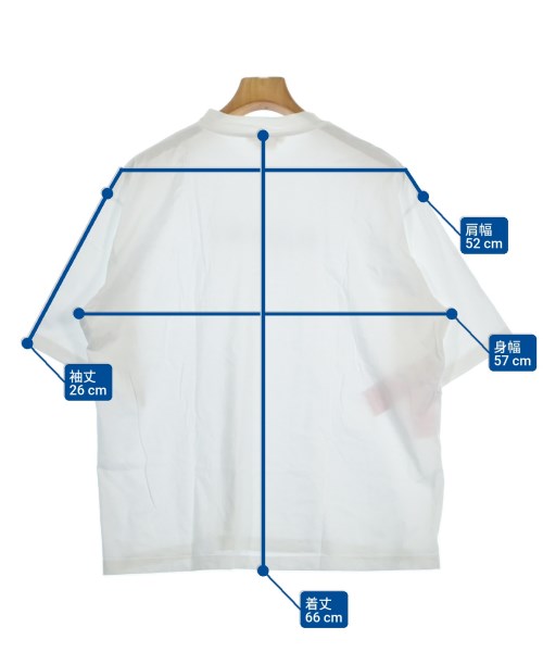 MARNI（マルニ）Tシャツ・カットソー 白 サイズ:46(M位) メンズ/2200680784056