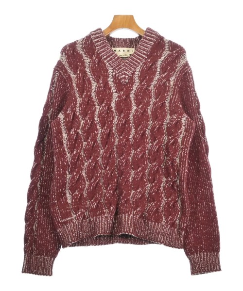 MARNI(マルニ)ニット・セーター 赤 サイズ:48(L位)/2200680943019