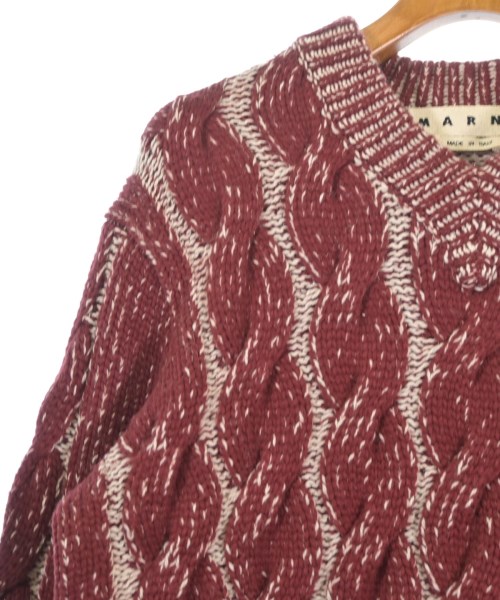 MARNI（マルニ）ニット・セーター 赤 サイズ:48(L位) メンズ/2200680943019