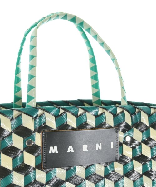 MARNI（マルニ）かごバッグ 緑 サイズ:- レディース/2200681387041