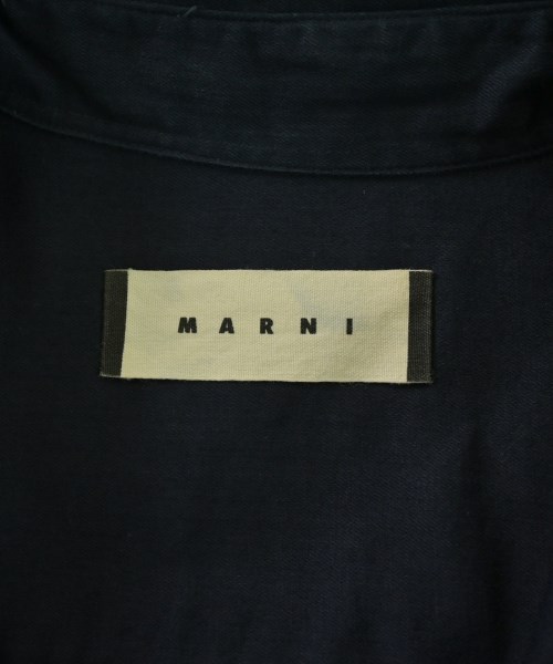 MARNI（マルニ）カジュアルシャツ 紺 サイズ:48(L位) メンズ/2200678141083