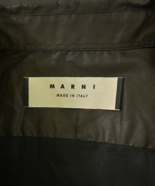MARNI（マルニ）カジュアルシャツ 茶 サイズ:46(M位) メンズ/2200678141106