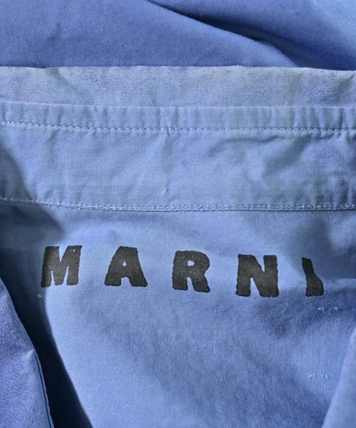 MARNI（マルニ）カジュアルシャツ 青 サイズ:48(L位) メンズ/2200678004258
