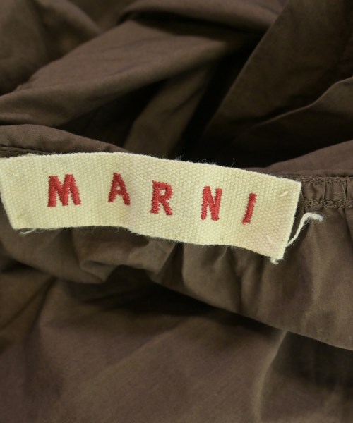 MARNI（マルニ）ブラウス 茶 サイズ:38(S位) レディース/2200692684023