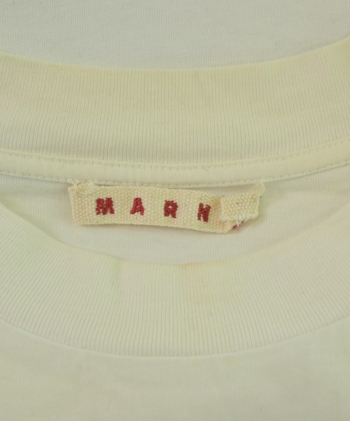 MARNI（マルニ）Tシャツ・カットソー 白 サイズ:50(XL位) メンズ/2200693606024