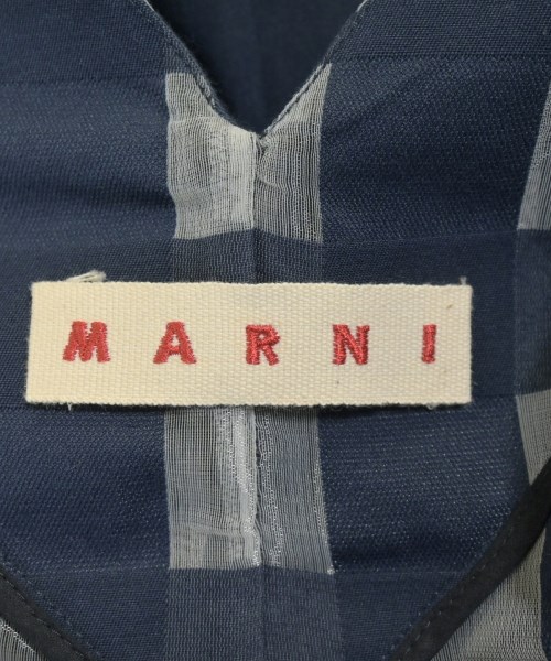 MARNI（マルニ）ブラウス 紺 サイズ:40(M位) レディース/2200693794011