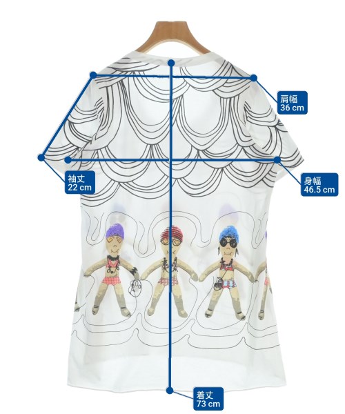 MARNI（マルニ）Tシャツ・カットソー 白 サイズ:40(M位) レディース/2200694055043