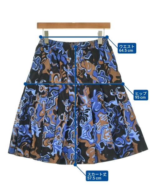 MARNI（マルニ）ひざ丈スカート 黒 サイズ:40(M位) レディース/2200694424115